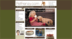 Desktop Screenshot of petfrenzy.com