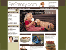 Tablet Screenshot of petfrenzy.com